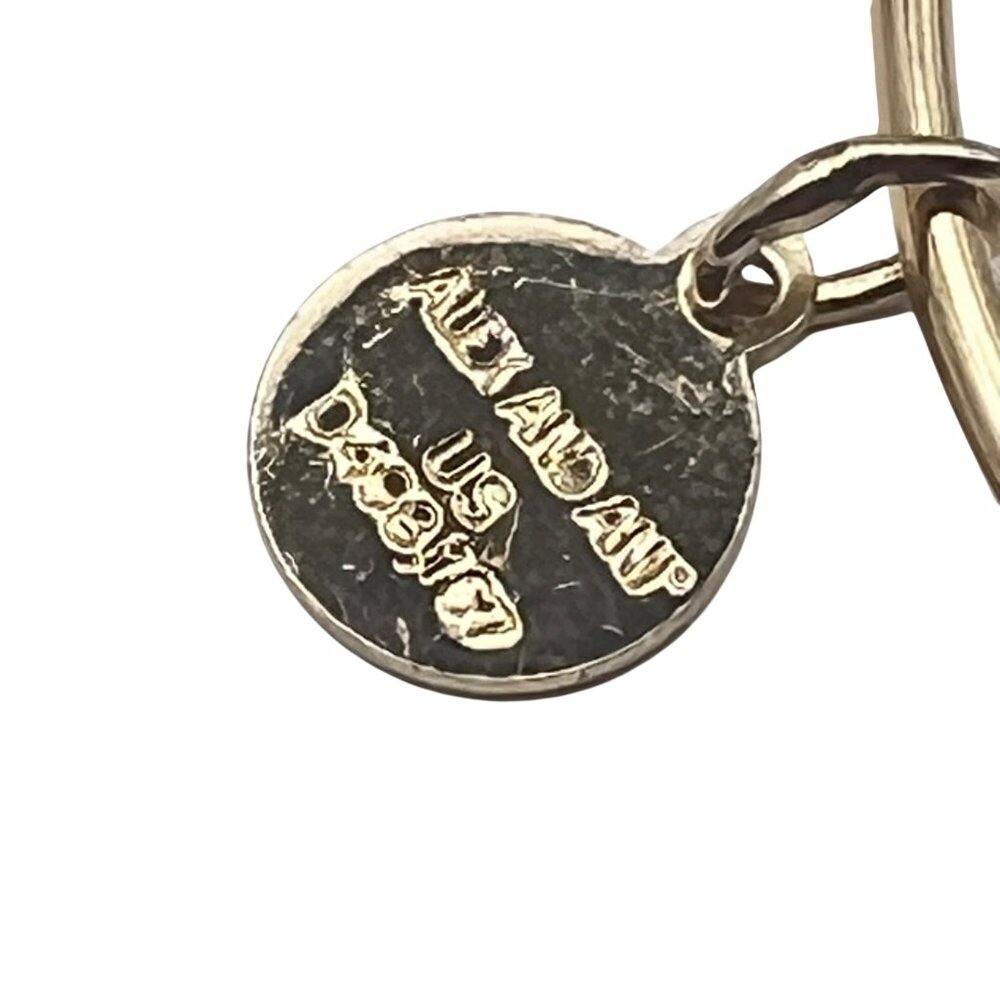 Alex And Ani Gold Bangle Bracelet Femme & Fierce Charm Barbie Collection Mattel - Picture 7 of 9